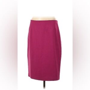 Women's Evan-Picone Formal Pink Midi Skirt